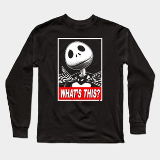 Spooky Nightmare Christmas Halloween Quote Meme Long Sleeve T-Shirt
